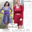 eBook Ganzjahreskleid "Amelie" Größe 30-50 Schnittmuster & Nähanleitung
